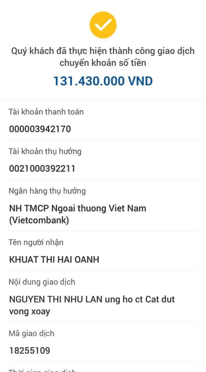 Chương trình Cắt đứt Vòng xoáy – Mỗi ngày một quả trứng