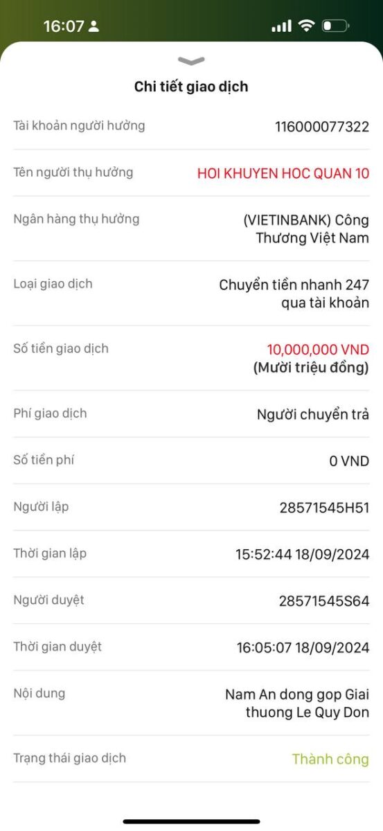 Giải thưởng Lê Quý Đôn – Quận 10 – Lần thứ 37 (2)