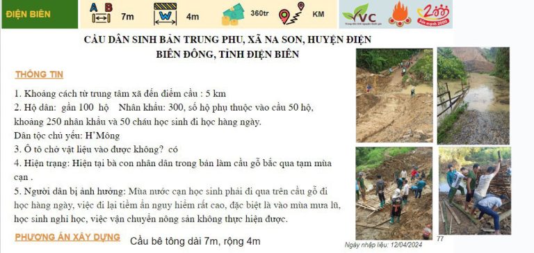 Tổ chức Nuôi em – Dự án Xây cầu đi học 140.000.000 VNĐ (6)