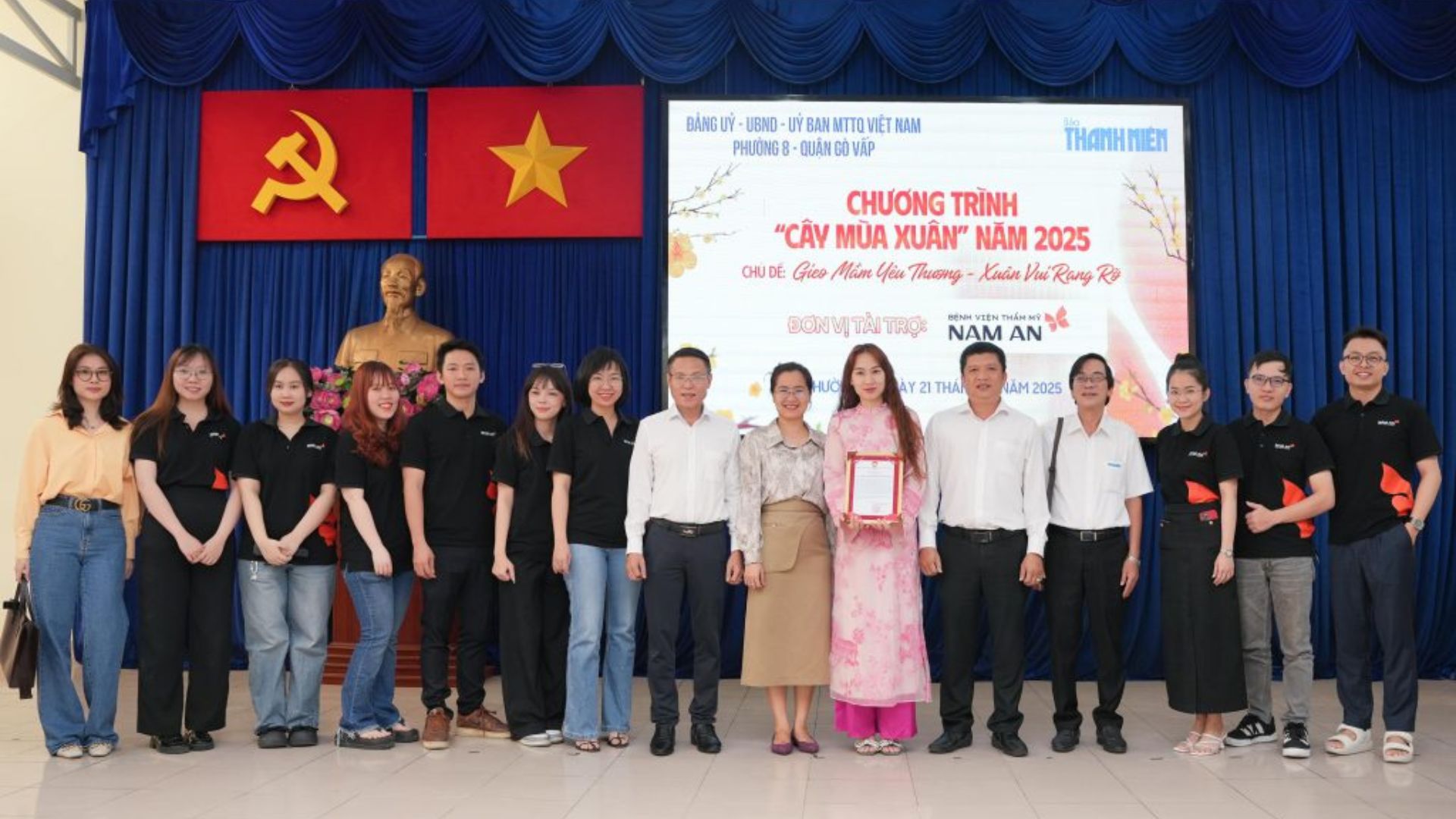 BVTM Nam An Trao 100 Phần Quà Tết Tại Gò Vấp (1)
