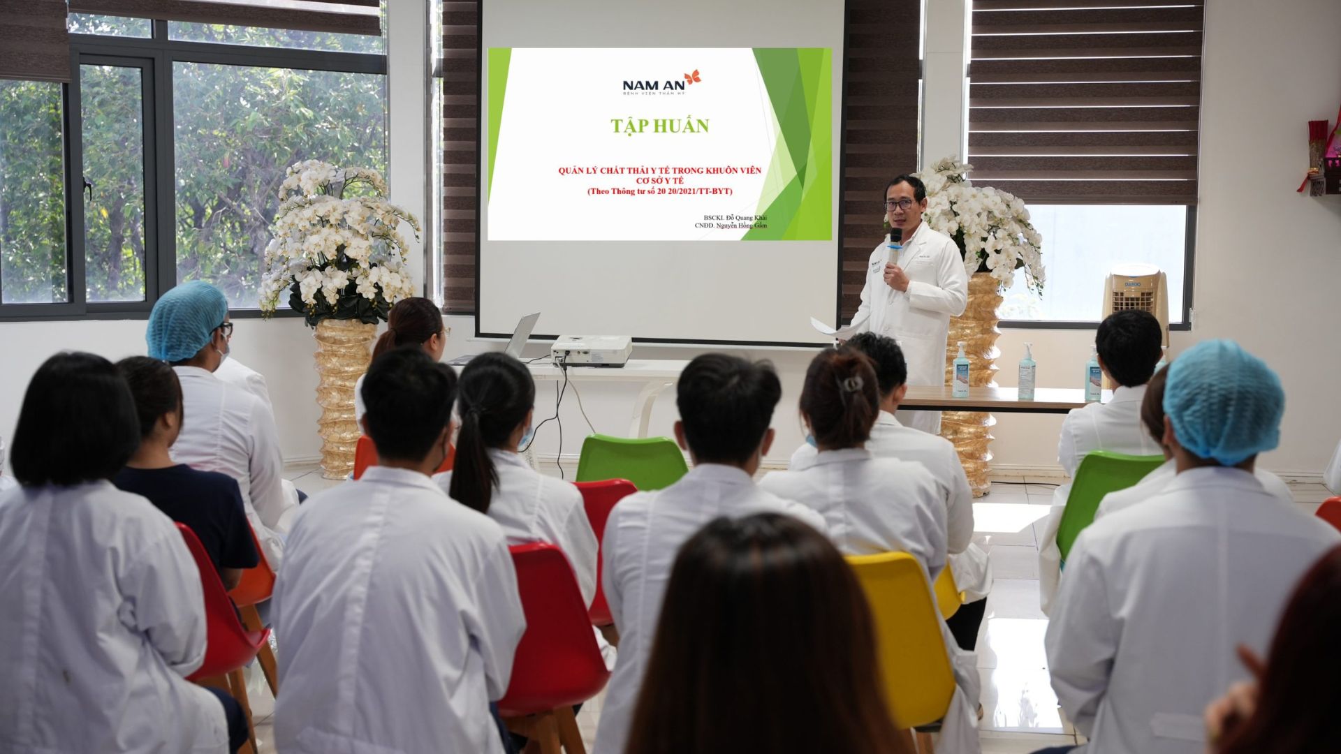 Tập Huấn Quản Lý Chất Thải Y Tế 2024 Tại Nam An (2)