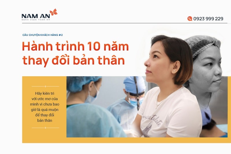 Thực hiện hóa giấc mơ thay đổi dáng mũi của chị Xuân